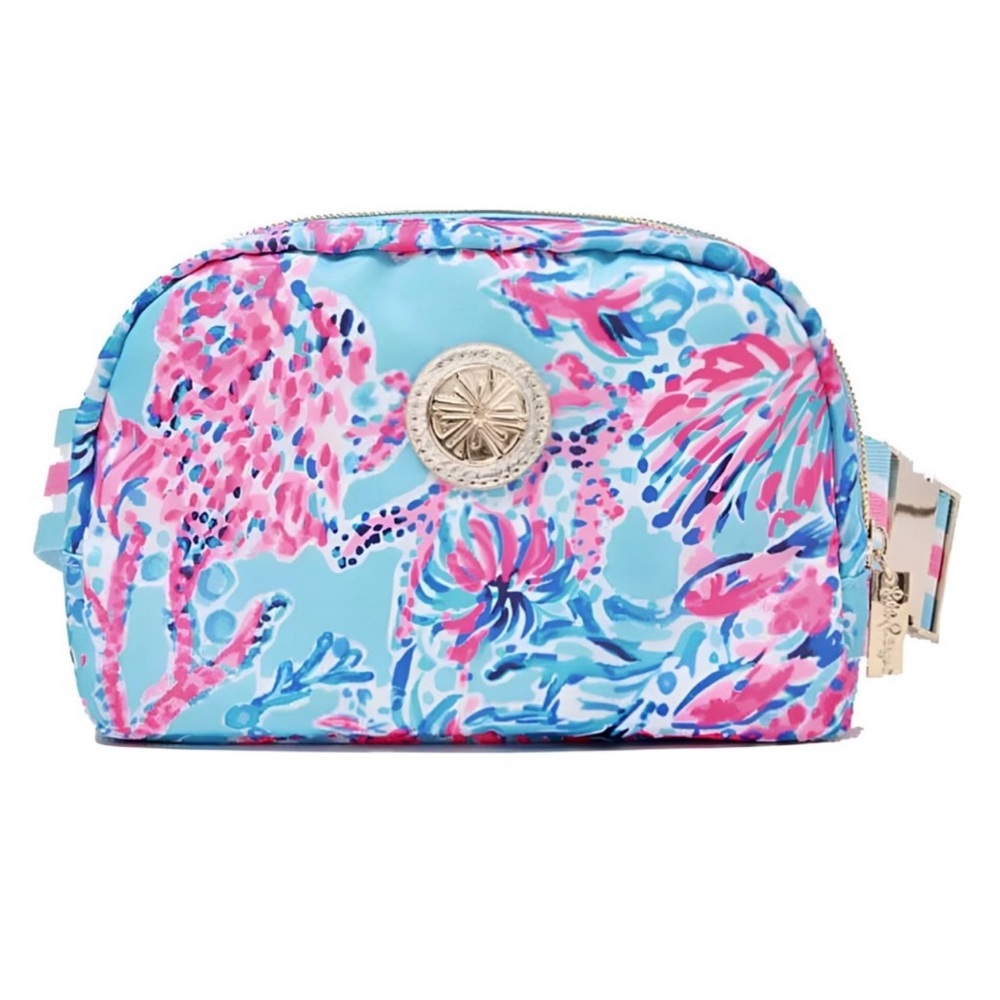 LILLY PULITZER • Seek and Sea Jeanie Belt Bag Travel Hands-free Pack